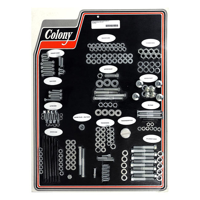 Colony Motor Screw Set for 70-75 Shovel