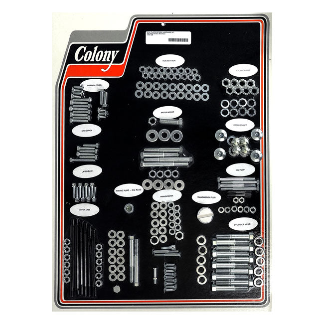 Colony Motor Screw Set for 76-78 Shovel