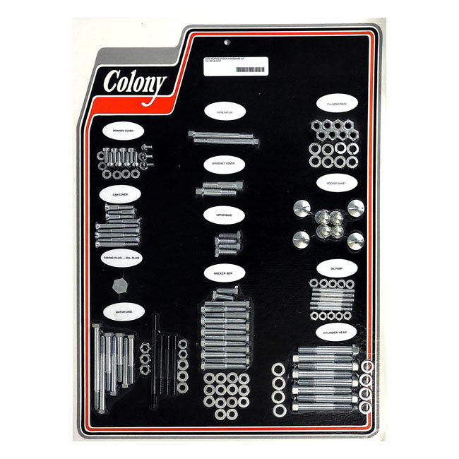 Colony Motor Screw Set for 57-69 XLCH (Excl. XL, XLH)