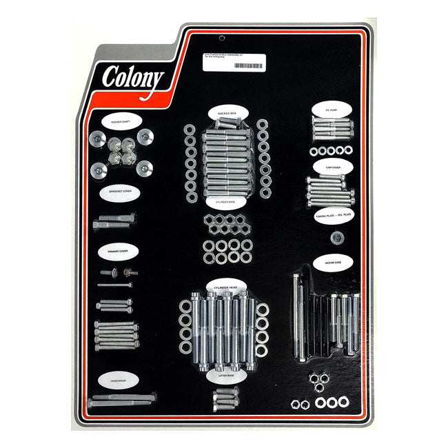 Colony Motor Screw Set for 74-76 XL Models