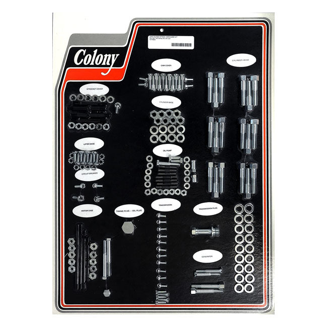 Colony Motor Screw Set for 37-73 45" Sv With Cast Iron Heads