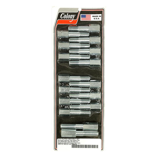 Colony Head Bolt Kit for 51-73 45" Sv (Excl. Alternator Models)