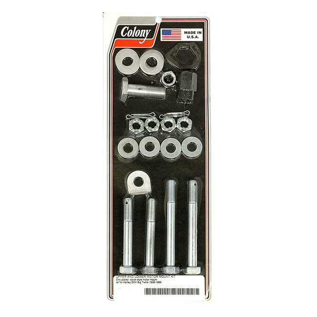 Colony Motor Mount Kit for 36-69 Ohv Big Twin