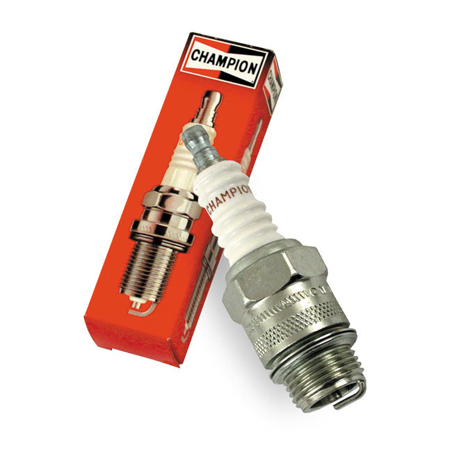 Champion, Copper Plus Spark Plug. D16 for 750(45")/1200(74")/1340(80") Side Valve (Flatheads); 36-47 Knucklehead (61/74") (Ohv) Models