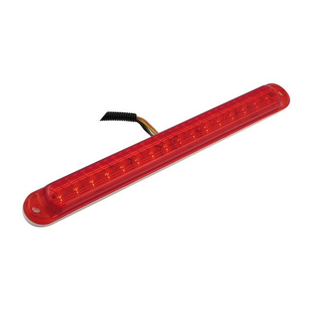 Chris LED Light Bar, Red Led, Red Lens
