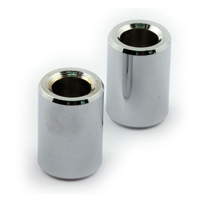 Chris, Turn Signal Spacers 1" Long. Chrome