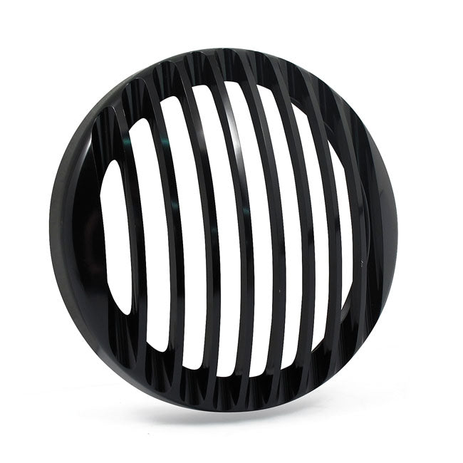 Rough Crafts, Headlight Grill 5-3/4" Headlights. Black for Fits All Stock 5-3/4" (168mm) Headlamps.