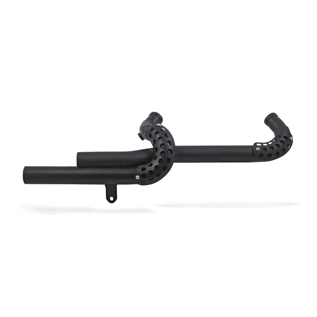 Rough Crafts, Guerrilla Exhaust. Black for 04-13 Sportster