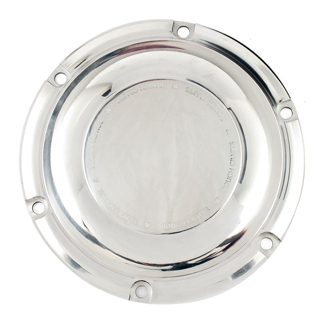 Rough Crafts, Smooth Derby Cover. Chrome for 04-20 XL; 08-12XR1200