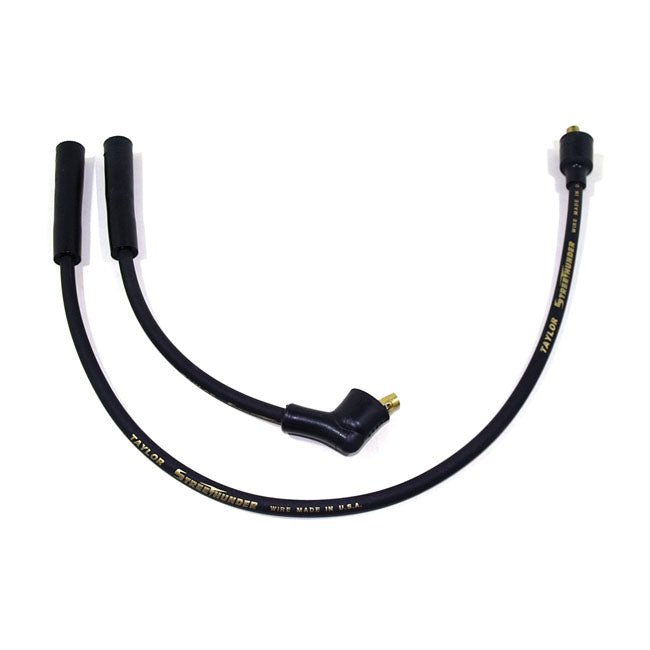 8mm Street Thunder Spark Plug Wire Set. Black