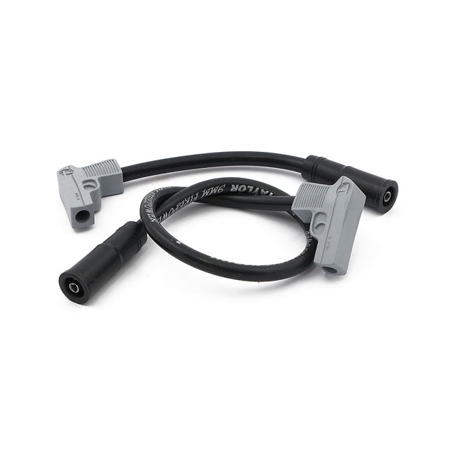 9Mm Fire Power Spark Plug Wire Set. Black/Silver
