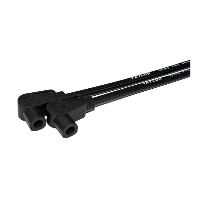 8mm Pro Wire Spark Plug Wire Set. Black