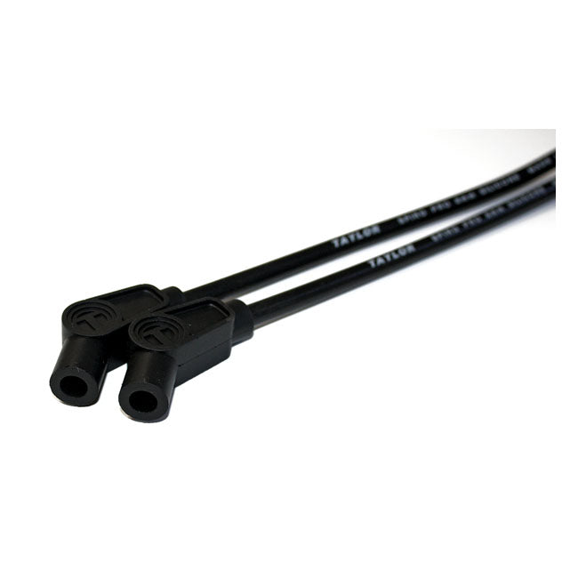 Taylor, 8mm Pro Wire Spark Plug Wire Set. Black for 09-16 Touring