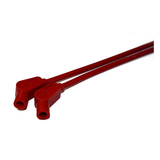 Taylor, 8mm Pro Wire Spark Plug Wire Set. Red for 09-16 Touring