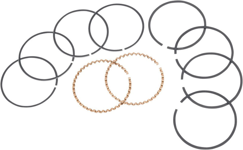 S&S Cycle Replacement Ring Set for S&S Pistons - Piston Rings for 4.125" Forged Piston +0.010" for Harley-Davidson Sportster 1986-2003