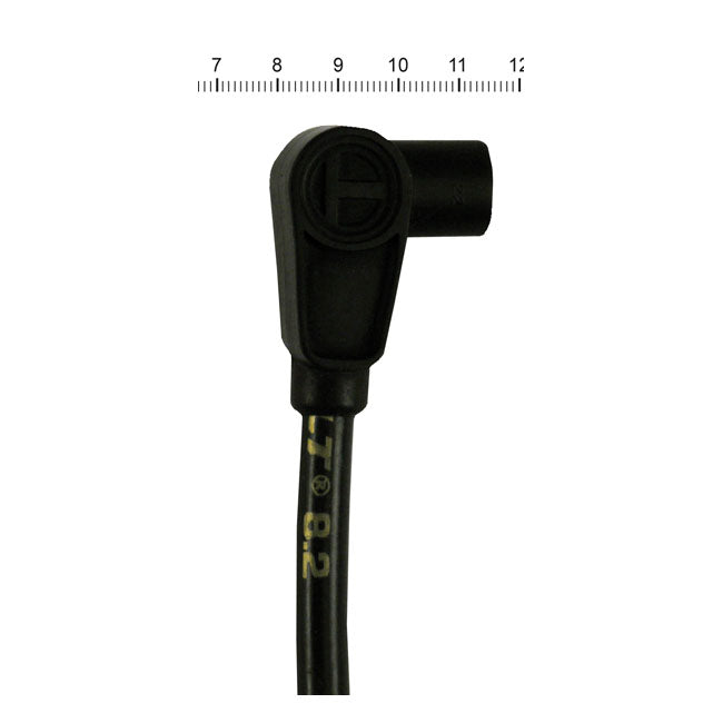 8.2Mm Thundervolt Univ. Spark Plug Wire Kit. Black