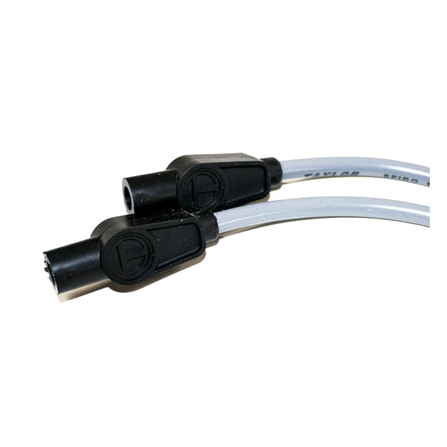 Taylor, 8mm Pro Wire Spark Plug Wire Set. Gray for 80-98 Flt; 86-03 XL (Excl. XL1200S)