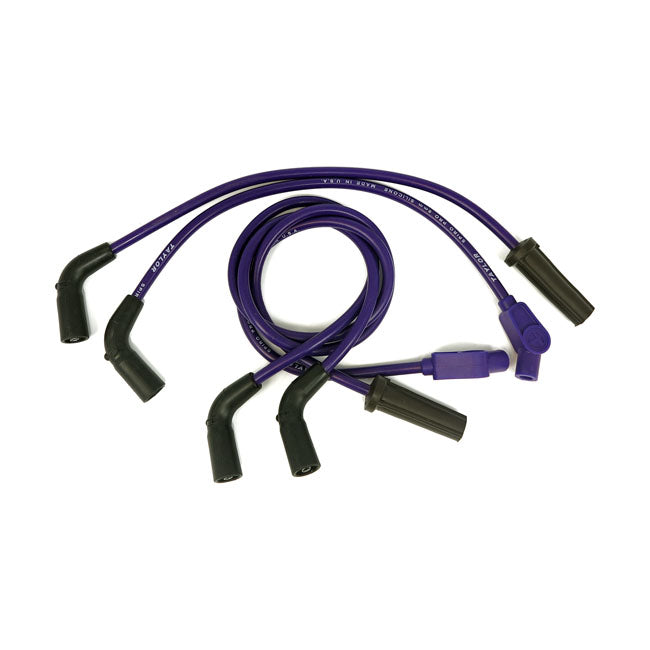 Taylor, 8mm Pro Wire Spark Plug Wire Set. Purple for 17-20 M8 Touring