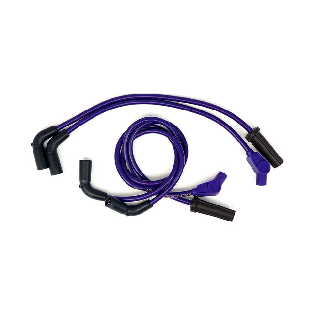 Taylor, 8.2mm Thundervolt Spark Plug Wire Set. Purple for 17-20 M8 Touring
