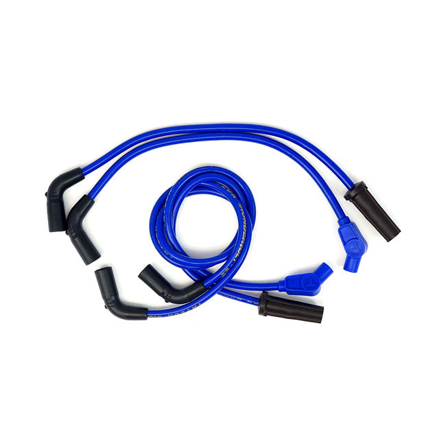 Taylor, 8.2mm Thundervolt Spark Plug Wire Set. Blue for 17-20 M8 Touring