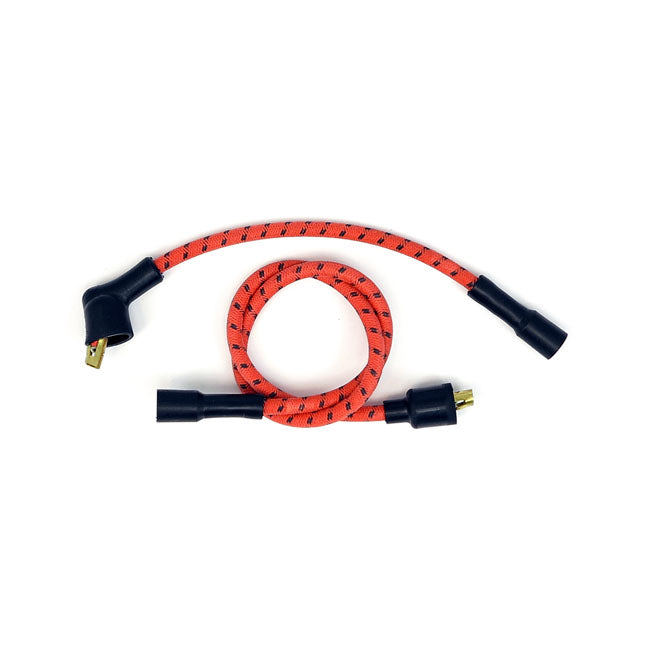 Taylor, Classic Thunder Braided Cloth Spark Plug Wire Set for 80-98 Flt; 86-03 XL (Excl. XL 1200S)