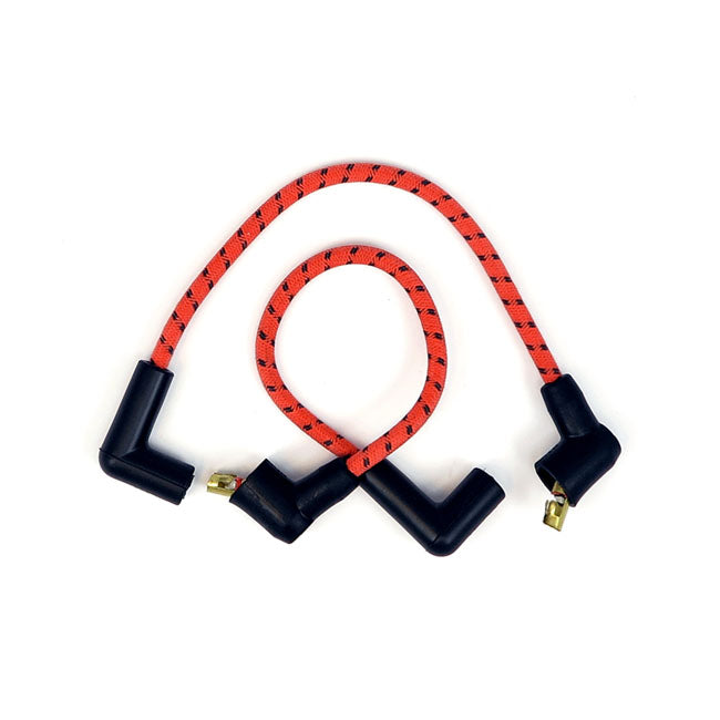 Taylor, Classic Thunder Braided Cloth Spark Plug Wire Set for 82-94 FXR With Centre Mounted Coil