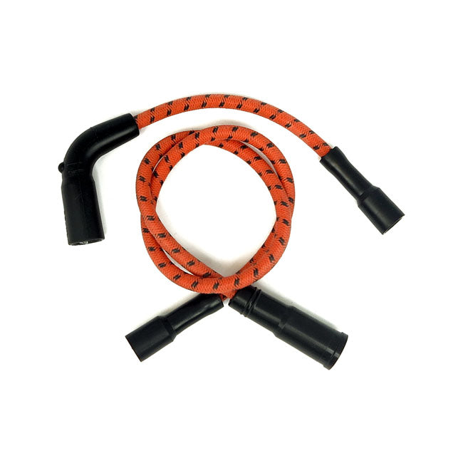 Taylor, Classic Thunder Braided Cloth Spark Plug Wire Set for 99-06Flt/Touring With Carb; 07-18 XL (Excl. 08-12XR1200)