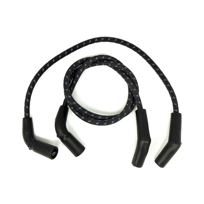 Taylor, Classic Thunder Braided Cloth Spark Plug Wire Set for 09-16 Touring