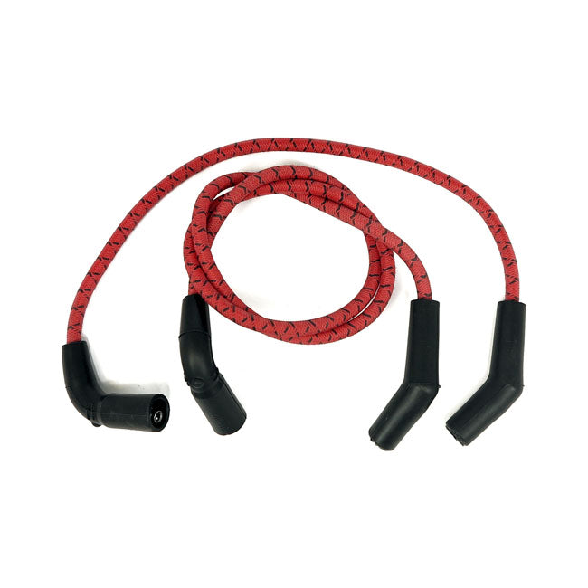 Taylor, Classic Thunder Braided Cloth Spark Plug Wire Set for 09-16 Touring