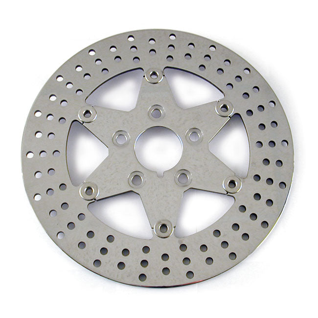 Braking Floating Stainless Brake Rotor 11.5", Front. TUV for Custom Replacement For Most 84-99 Hd Big Twin Models