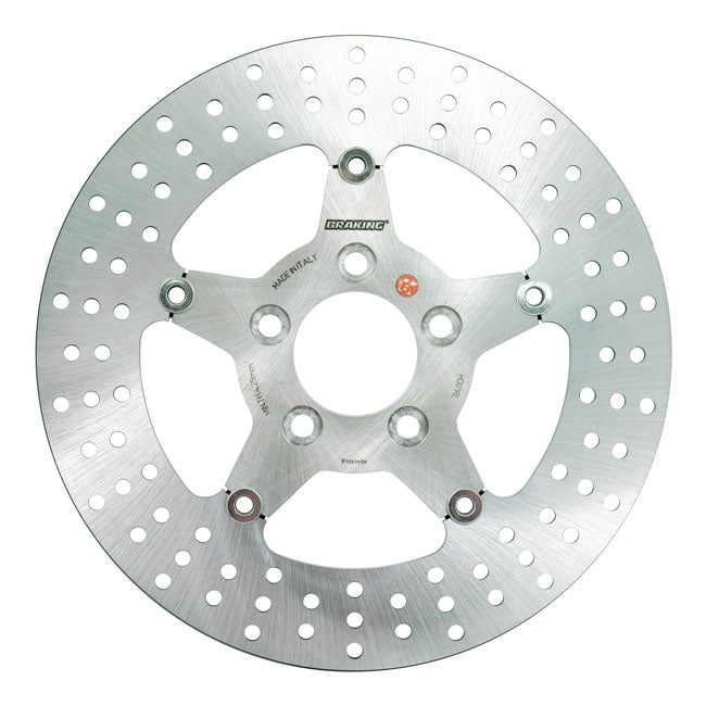 Braking Floating Brake Rotor 11.5", Rear. TUV for 00-20 Softail (Excl. 2017 FXSE); 00-17Dyna (Excl. FXDLS); 00-07Touring; 00-10XL (Excl. XR1200)