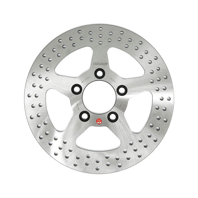 Braking Solid Drilled Brake Rotor 260mm, Rear. TUV for 14-15 Xg500/750 Street