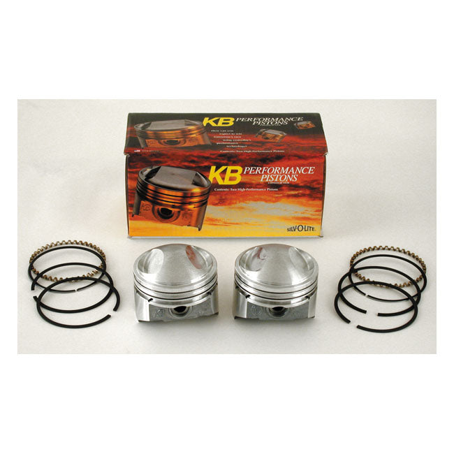 Kb Performance, 3-5/8" Big Bore Piston Kit. +.010" for 48-84 Big Twin Big Bore (88" To 98" Engines)
