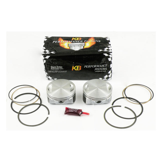 Kb Performance, 96" To 103" Big Bore Piston Set. Std for 07-17 Twin Cam