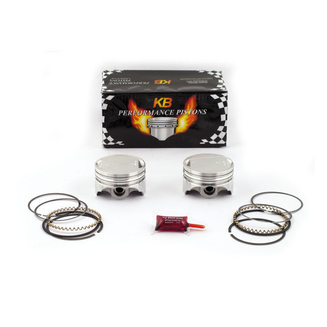 Kb Performance, 1340 Evo Big Twin Forged Piston Kit. Std for 84-99 1340Cc Evo Big Twin