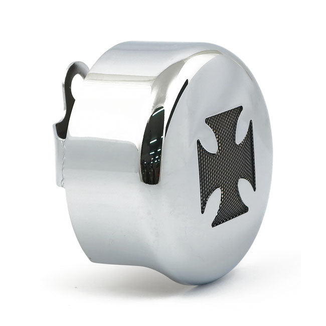 MCS C-Round, Horn Cover. Maltese Cross – 1993–2025 H-D with Side Mounted Horn