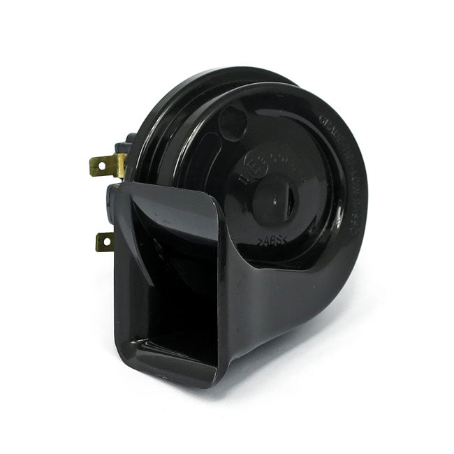 MCS OEM Style Horn, ''Early Square Style''. Black – OEM 69060-90 – L1984–1994 FXR; 1993–2025 H-D with Side…
