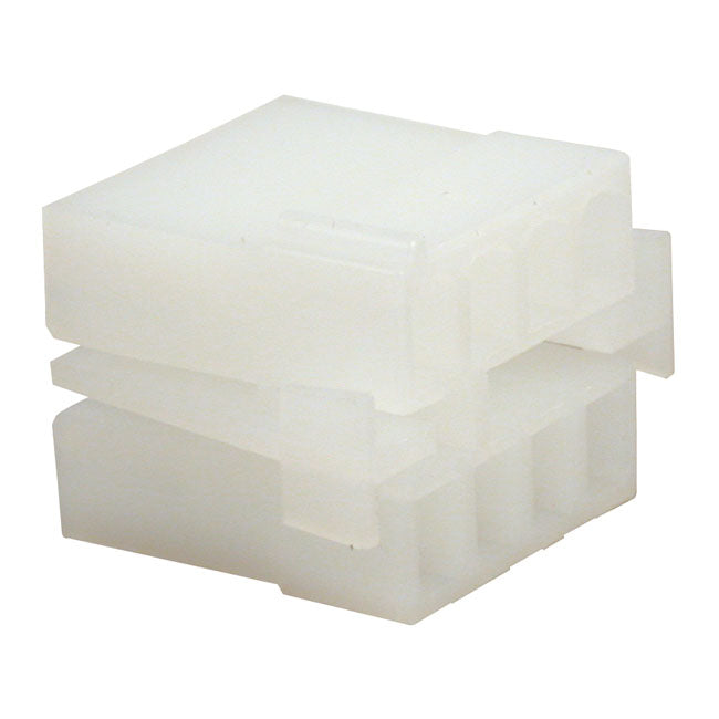 Namz, Amp/Te Connector. White, Plug, 8-Pins