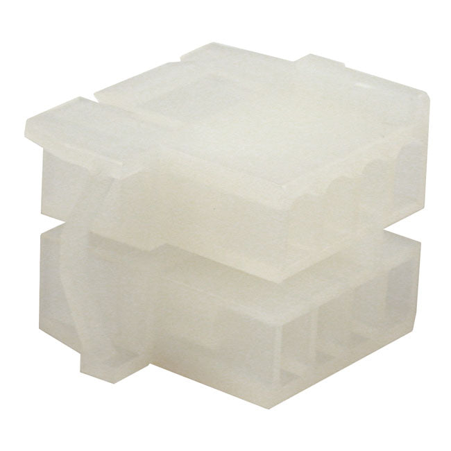 Namz, Amp/Te Connector. White, Receptable, 8-Pins