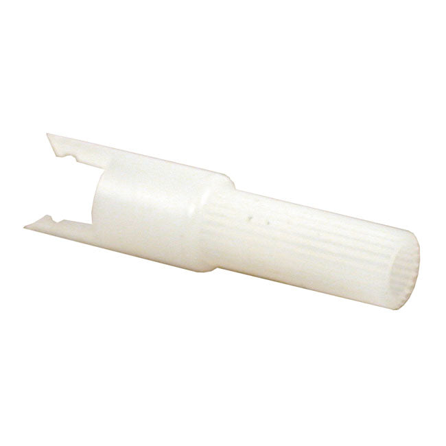 Namz, Amp/Te Connector. White, Receptable, 1-Pin