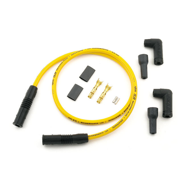 Accel, Universal 8.8mm Spark Plug Wire Set. Yellow for Pre-1999 Style Coils