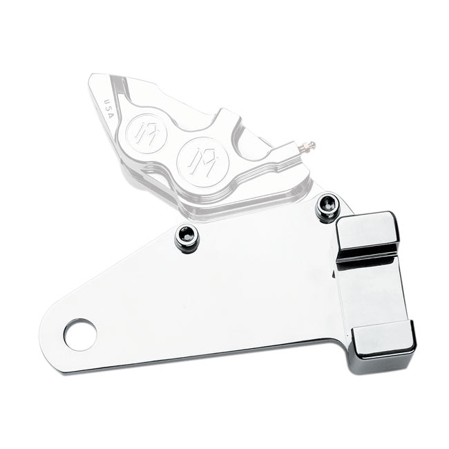 Pm 4 Piston Caliper Bracket for 84-99 Flhs/FlTC/FlTCu/FlTCtg/FLHTCU/FLHR/FlsTCi
