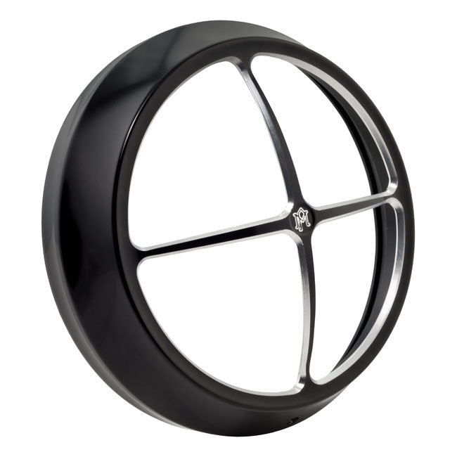 Pm Vision 7" Headlight Bezel, Cross Bar for 83-13 FLHT, FLHX, FLHR, FLHTCU