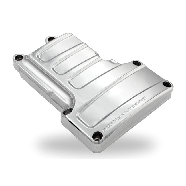 Pm Scallop 6-Sp Transm Top Cover for 06-17 Dyna; 07-17 Softail; 07-16 Touring