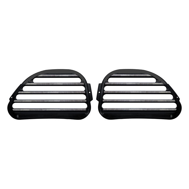 Covington's Alu Speaker Grills for 98-Up Road Glide