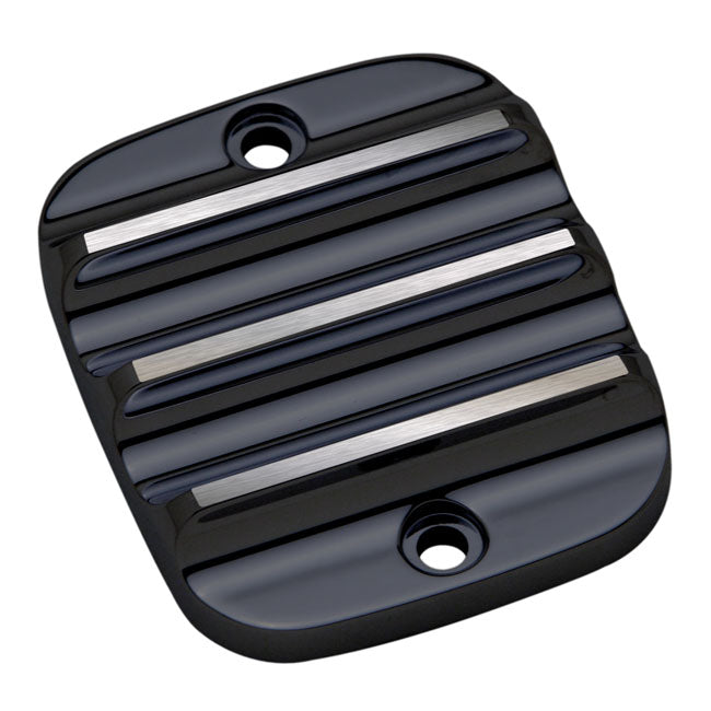 Covington's Handlebar Master Cylinder Cover, Black for 96-05 Softail, Dyna; 96-04Touring; 96-03XL; 02-05V-Rod