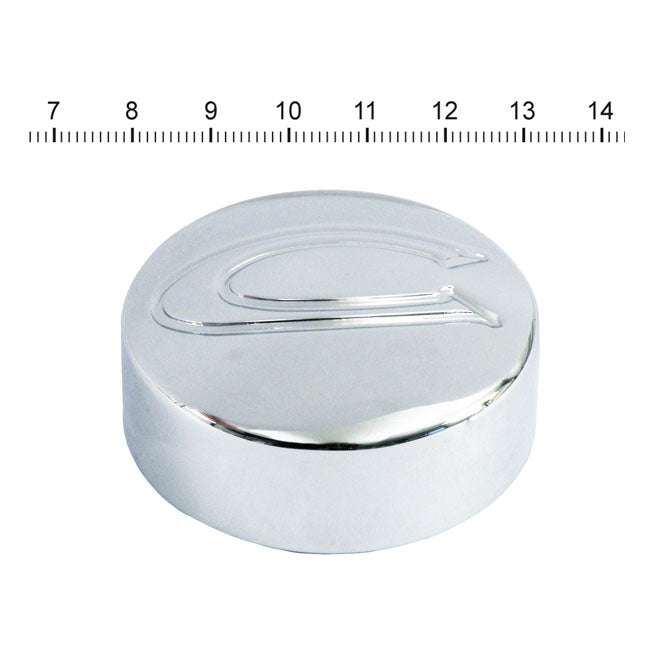 Covington's Alu Dipstick Cover for 07-16 Electra Glides, Road Glides, Street Glides, Road Kings; 09-16 Trikes; 06-17 Dyna; 08-11 Rocker/C; 13-17 FXSB; 13-14 FXSBSE; 16-17 FXSE