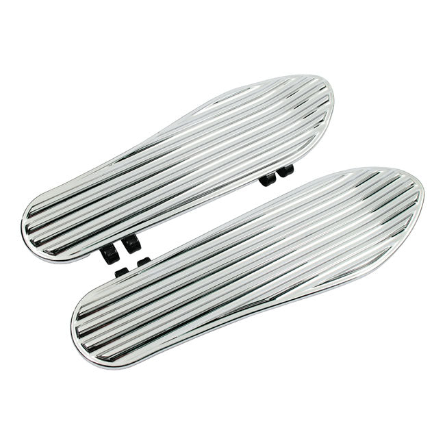 Covington's Finned Floorboards for 86-17FL Softail; 12-16Dyna FLD Switchback; 83-20 Flt/Touring, Trikes