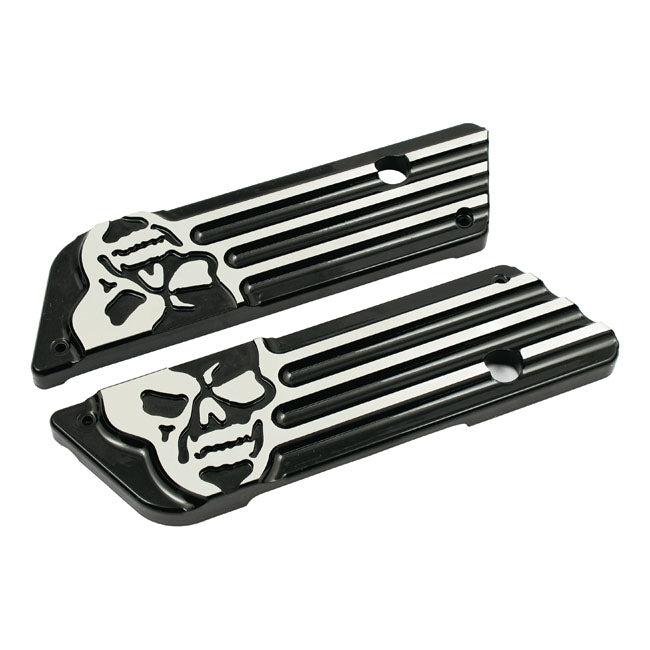 Covington's Alu Saddlebag Latch Covers for 93-13 Flt/Touring (With Hard Bags)