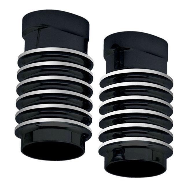 Covington's Fork Slider Covers Finned for 14-20 Touring, Trikes